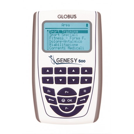 Electroestimulador Globus Genesy 600 con 4 canales y 149 programas
