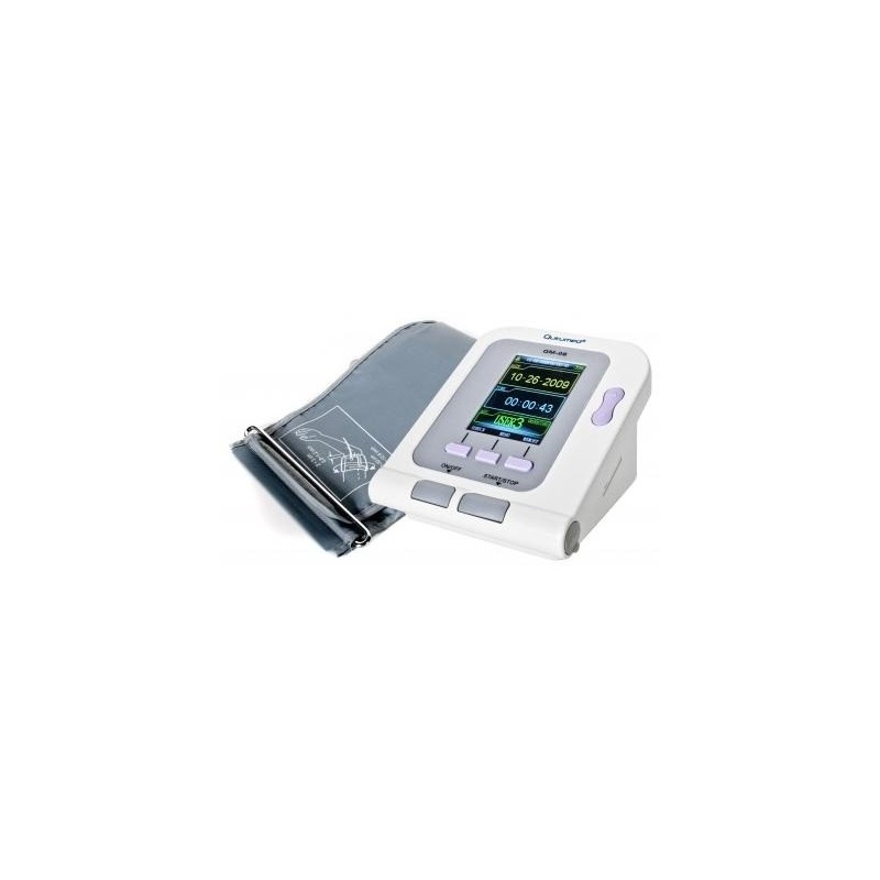 TWAYRDIO Monitor de presión arterial completamente automático para el brazo  superior del brazo, esfigmomanómetro para adultos, cálculo de frecuencia