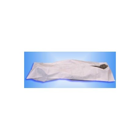 Sudario polipropileno blanco plastificado e impermeabilizado (EME21191)