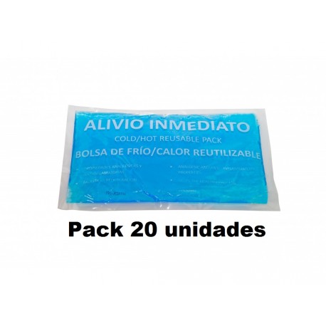 Pack de 25 Unidades de bolsas de frio-calor Reutilizables de 24X14  (UNI-002SG24)
