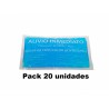 Pack de 25 Unidades de bolsas de frio-calor Reutilizables de 24X14  (UNI-002SG24)