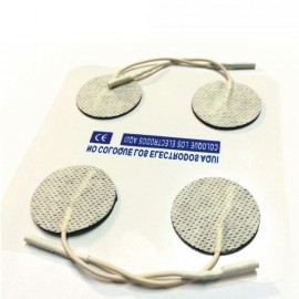 Electrodos Faciales adhesivos Circular de 3 cm de diámetro para TENS-EMS (LACA-VS30)