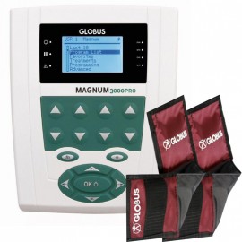 Magnetoterapia GLOBUS Magnum PRO 3000 con 70 programas y 2 canales