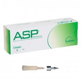 Chincheta de auriculoterapia de acero ASP + aplicador,8 unidades