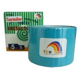 TEMTEX con Tourmaline Kinesiology Tape 5cm x 5m
