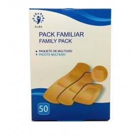 Pack Familiar de Apósitos - 50 unidades de 4 tamaños diferentes