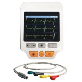 Electrocardiógrafo GIMA ECG palmar Cardio C de 3 canales