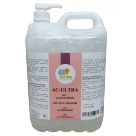 Garrafa gel ultrasonidos 5kg AC-ULTRA
