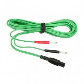 cable para electroestimulador ITO-160 con salida banana color gris