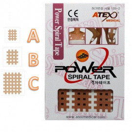 Cross tape ATEX Sports Spiral Tape